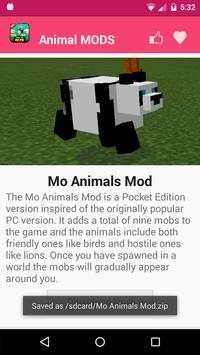 Mod hewan Untuk MCPE. screenshot 5