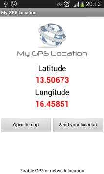 My GPS Location screenshot 1