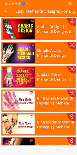 Mehndi Video Tutorial Free screenshot 2