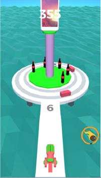 Fire Ball Bottle Shooter 3D screenshot 7