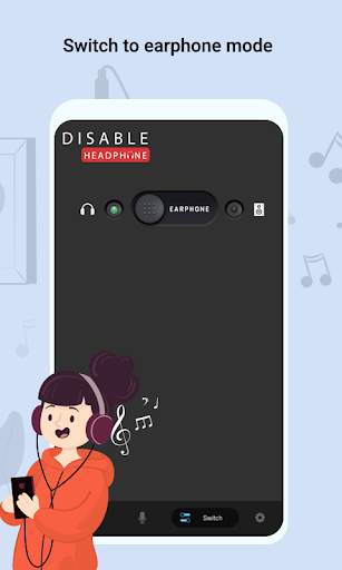 Headphone to Mobile Speaker Switch screenshot 2