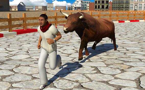 Angry Bull Attack 2017 स्क्रीनशॉट 9