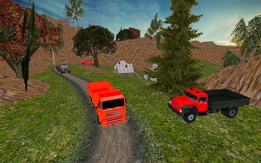 Offroad Transport Truck Driving Simulator  2021 screenshot 2