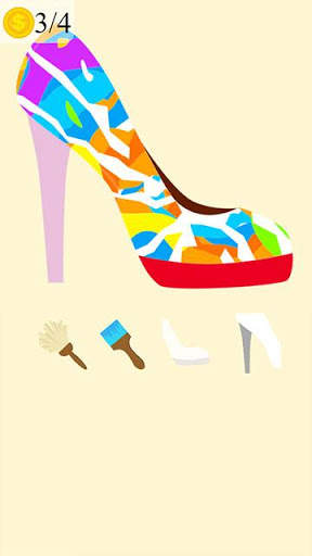 dye shoes game screenshot 1