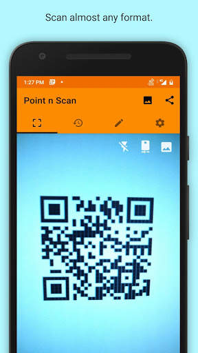 Scan Create QR, barcode, EAN, PDF417, etc. screenshot 1