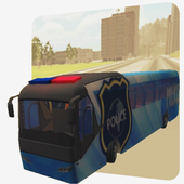 Police Bus Driver 2017 3D icon