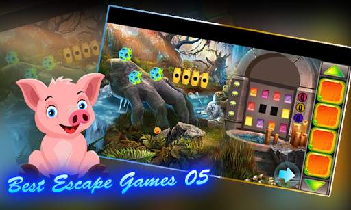 Best Escape Games 05- Blue Monster screenshot 2