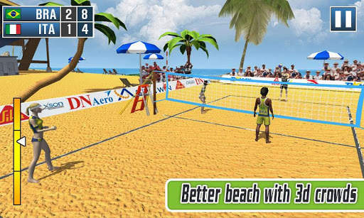 Volleyball Exercise - Beach Volleyball Game 2019 screenshot 4