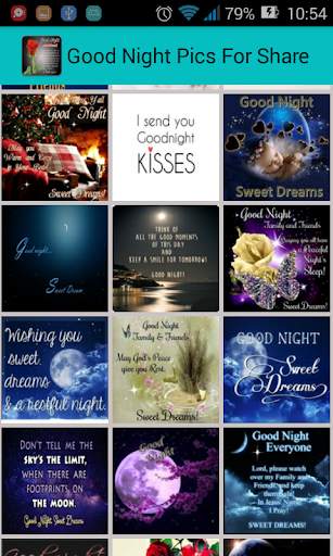 Good Night Pics For Share screenshot 3