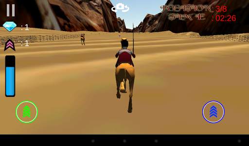 Unta 3D racing screenshot 1