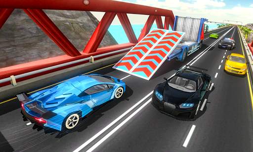 Highway Car Transform Tank Stunt Racing 2019 screenshot 2