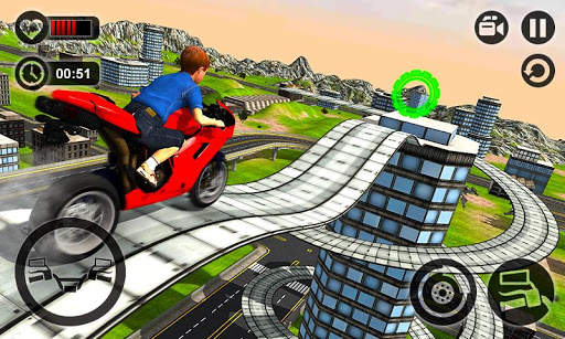 Kids MotorBike Stunt Rider 3D screenshot 3