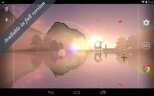Lantern Festival 3D Live Wallpaper Lite screenshot 2