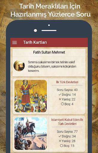 Tarih Kartları screenshot 1