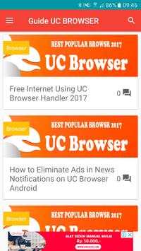 Best UC Browser Guide New Feature 2017 screenshot 3