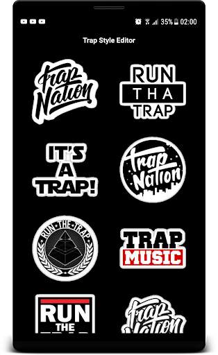 Trap Stickers Photo Editor Trap Quotes screenshot 2