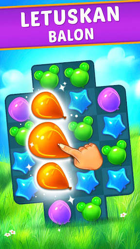 Balon Pop: Pertandingan 3 Game screenshot 1