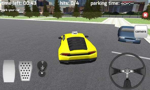 Prado Taxi Driving School 3D screenshot 2