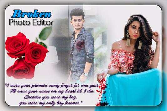 Brocken Heart Photo Editor screenshot 4