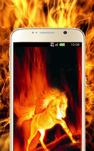 Fire Animal Wallpaper screenshot 3