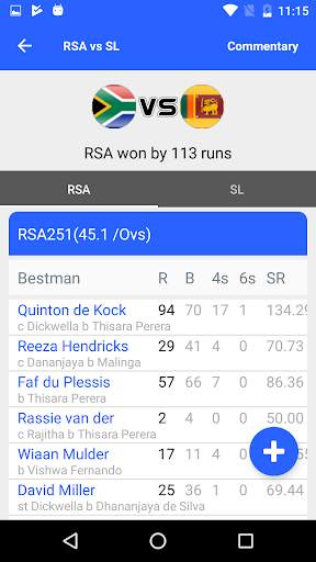 Cricktreat - Live Cricket Score screenshot 4
