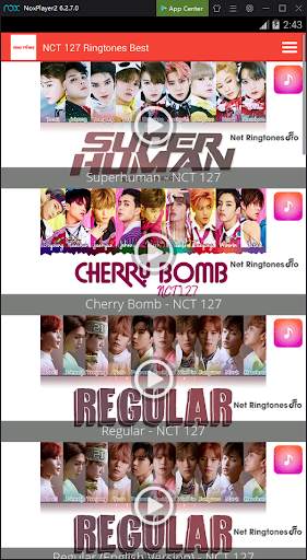 NCT 127 Ringtones Best screenshot 3