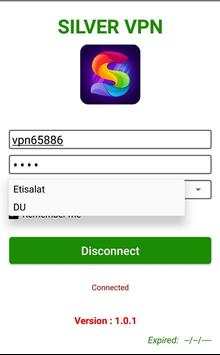 SILVER VPN screenshot 1