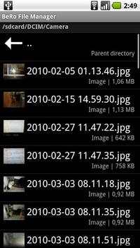BeRo File Manager screenshot 1