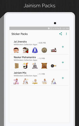 Jain Stickers - WAStickerApp screenshot 5