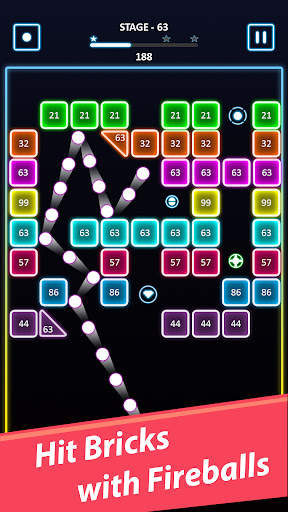Crazy Bricks Breaker Ball Game screenshot 3