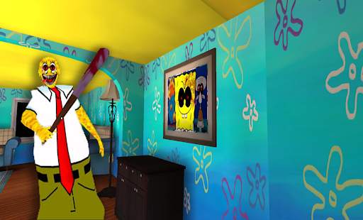 Sponge Granny Scary House Mod screenshot 1