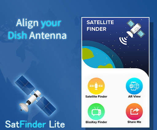 SatFinder Lite-Dish Pointer screenshot 1