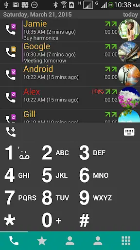 DW Contacts & Phone & SMS 1 تصوير الشاشة