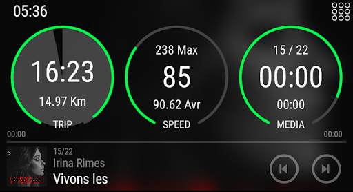 3 Circles - theme for CarWebGuru Launcher screenshot 1