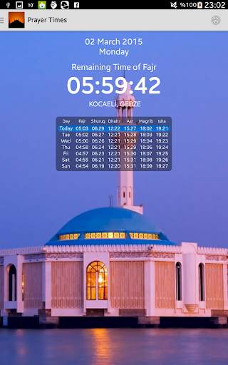 Prayer Times 8 تصوير الشاشة