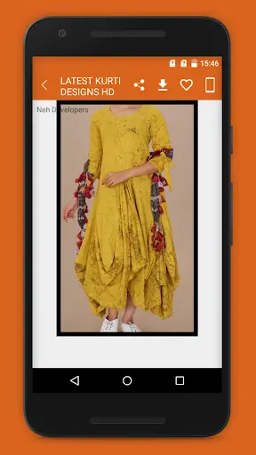 Latest Kurti Design Collection HD 2021 screenshot 7
