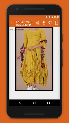 Latest Kurti Design Collection HD 2021 screenshot 7