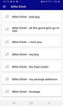 Billie Eilish 3 تصوير الشاشة