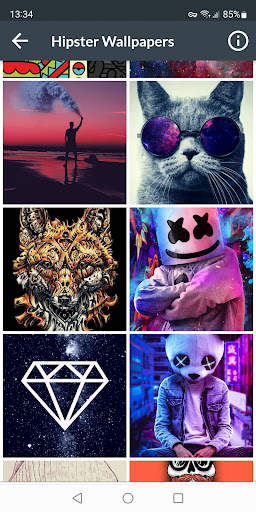 Hipster Wallpapers 1 تصوير الشاشة