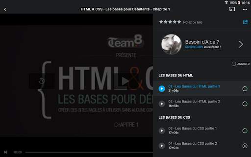 Tuto.com Tutoriels videos screenshot 16