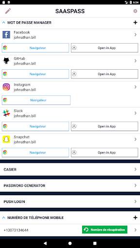 SAASPASS | Authenticator 2FA screenshot 14