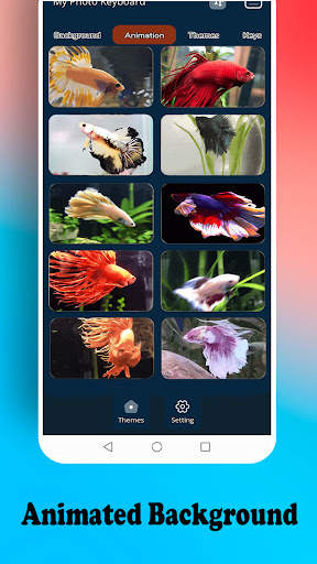 Betta Fish Love Keyboard screenshot 2