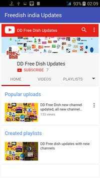 DD Free dish Updates screenshot 1