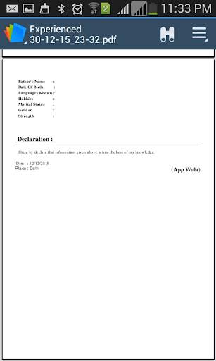 My Resume Maker screenshot 3