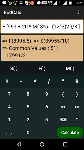 BodCalc - A BODMAS Calculator screenshot 4