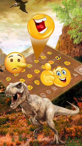 3D Dinosaur Keyboard screenshot 3