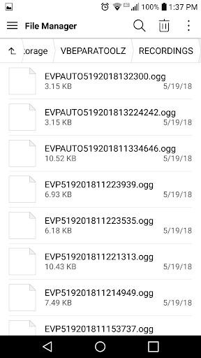 VBE PARATOOLZ Ghost Hunting Application screenshot 15