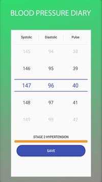 Blood Pressure Diary screenshot 2