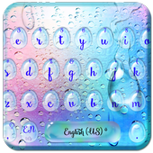 Tastiera ad acqua colorata icon