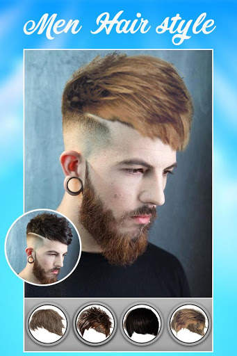 Man Hair Style, Mustache - Man Photo Editor 1 تصوير الشاشة